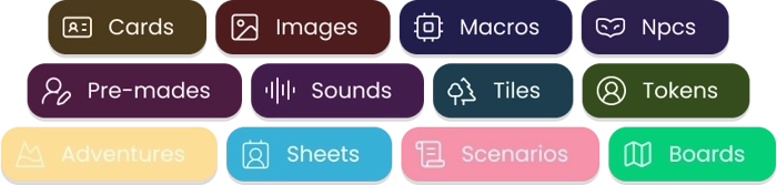 Minimal Libraries file types