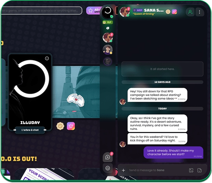 Chat new design