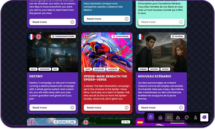 HUB public games